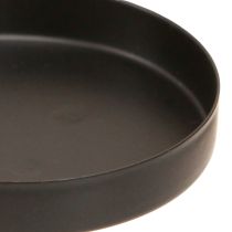 Product Candle holder Advent wreath metal matte black Ø8cm 4 pcs