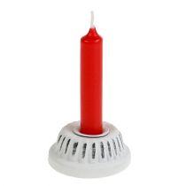 Product Candlestick baking pan white Ø5.3cm H2cm