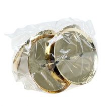 Product Candle holder gold Ø10cm 4 pcs
