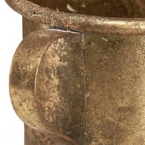 Product Candle holder gold cup candle holder vintage Ø9cm H8cm