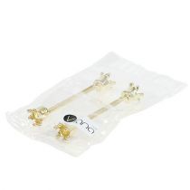 Product Candle Holder Crown Gold 4 Pcs