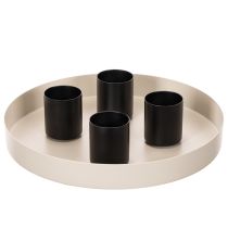 Product Magnetic candle holder, matte finish, 4cm, 4 pieces