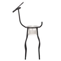Product Reindeer candle holder with tealight glass, 28cm