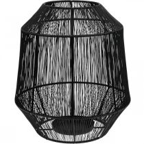 Candlestick Black Deco Lantern Wire Basket Ø24cm H28cm