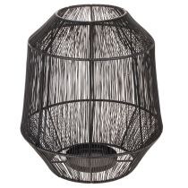 Product Black Decorative Lantern Wire Basket Modern style Ø24cm H28cm