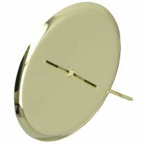 Product Candle Holder Gold Ø6cm 4 pcs