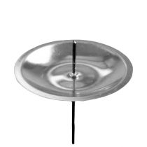 Product Candle holder with thorn silver Ø8cm 16 pcs