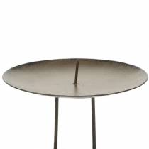 Product Candle holder for sticking 8cm brown 4 pcs