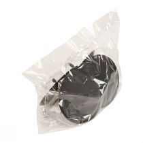 Product Candle holder for sticking Black Candle holder mandrel Ø8cm 4 pcs