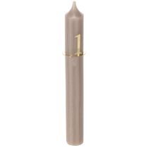 Product Candle ring taper candle number set for Advent wreath 3cm 4pcs