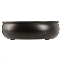 Product Candle bowl black candle holder with magnets Ø20cm