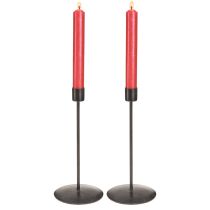 Product Candlestick holder antique brown H21.5cm 2pcs