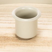 Product Round wooden candle tray for four taper candles, 30cm