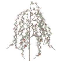 Product Artificial pine branch with cones, decorative pine branch, artificial, 80cm, 3 pieces