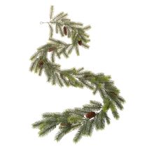 Product Decorative pine branch, artificial garland for winter arrangements, 190cm