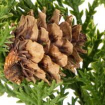 Product Artificial pine branch with cones, 28cm, 6 pieces