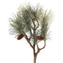 Product Artificial pine branch with cones, living room decoration, 93cm