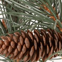 Product Artificial pine branch with cones, living room decoration, 93cm
