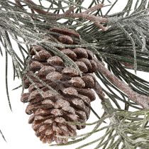 Product Artificial pine branch with cones and long needles 105cm