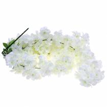 Product Cherry blossom branch with 5 branches white artificial 75cm