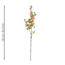 Product Cherry blossom artificial branch, spring accents for the home, 125cm