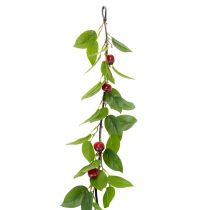 Product Artificial garland with cherries. Perfect for natural room decoration. Floral look. 160cm.