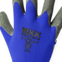 Kixx gardening gloves blue, black size 10