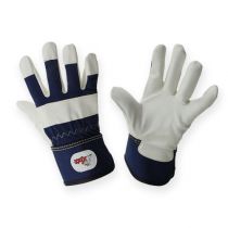 Kixx children&#39;s gloves size 6 blue, white