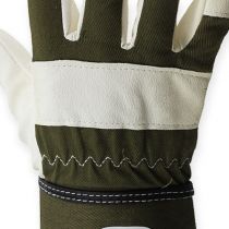 Kixx children&#39;s gloves size 6 green, white