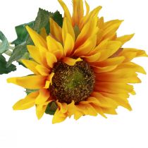 Product Artificial sunflowers yellow 80cm
