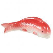 Product Koi decorative fish ceramic red white floating 15cm 3pcs