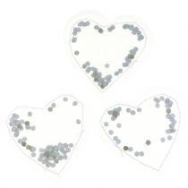 Confetti heart 5cm 24pcs