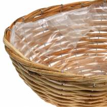 Basket flower basket x3 oval set with three sizes very stable
