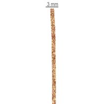 Product Shiny decorative cord on a roll for crafting and decoration, 3mm thick, 20m long