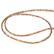 Product Shiny decorative cord on a roll for crafting and decoration, 3mm thick, 20m long
