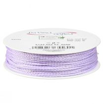 Product Cord with Glitter Purple Decorative Cord Iridescent 15mm 50m