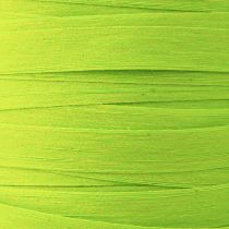 Product Green cotton curling ribbon, sustainable, 10mm, 100m gift ribbon