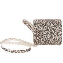 Product Gift ribbon leopard print for creative decoration, curling ribbon 10mm 100m