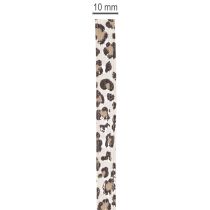 Product Gift ribbon leopard print for creative decoration, curling ribbon 10mm 100m
