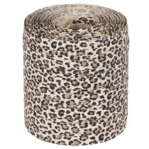 Product Gift ribbon leopard print for creative decoration, curling ribbon 10mm 100m