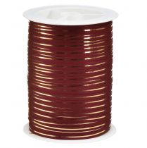 Product Curling ribbon gift ribbon red with gold stripes 5mm 250m