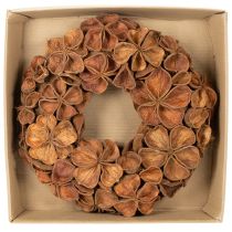 Product Dried Lotus Wreath, Decorative Door Wreath, 35cm