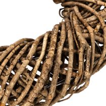Product Decorative wreath made of natural branches, rattan wreath, round, large, 45cm.