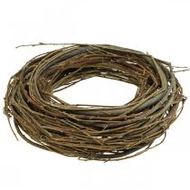 Product Willow wreath decoration, natural, Ø30cm, for door, table, Advent
