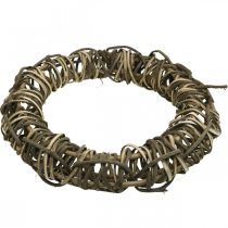 Product Large decorative wreath Ø50cm made of grapevines - natural door wreath made of wood and willow, versatile for decorating