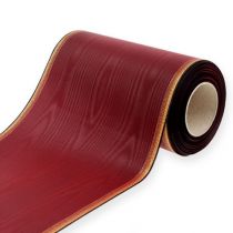 Product Wreath ribbon Bordeaux Moiré 125mm decorative ribbon