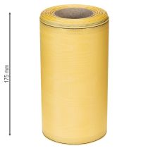 Product Wreath ribbon moiré wreath ribbon yellow 175mm 25m