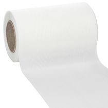 Product White wreath ribbon 150mm 25m