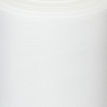 Product White wreath ribbon, 200mm wide, 25m roll, mourning ribbon, bow ribbon, decorative ribbon for funeral floristry and occasions