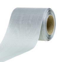 Product Wreath ribbon silver 100mm 25m